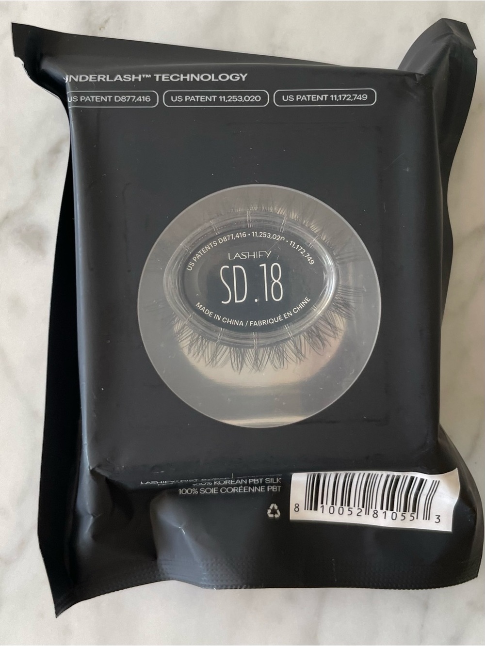 NWT LASHIFY Gossamer Lashes Stardust 18mm Lash Set - SD.18 - New Sealed Package